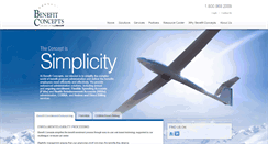 Desktop Screenshot of benefitconcepts.com
